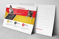 Pet Care Postcard Template Product Image 3