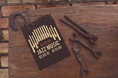 12 Vintage Poster Mockups [75% OFF] Product Image 5