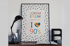 Cards,posters. Memphis design 80-90s Product Image 3