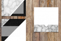 Marble and Black Glitter Instagram Template Pack Product Image 3
