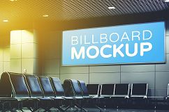 Billboards in Subway Train Station Mockups Product Image 3