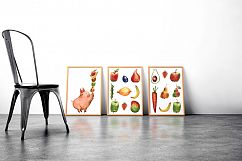 The Willie&#039;s Dinner - Watercolor Clip Art Set Product Image 9