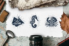 Old Sailor. Vintage Badges. Vol.1 Product Image 6