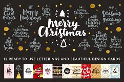 Merry Christmas Vector Set Product Image 1