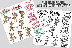 Reindeer Games: examples of AI files in B&amp;W and color