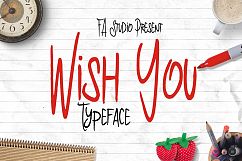 Wish You Typeface Product Image 1