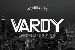 Vardy Display Typeface Product Image 1