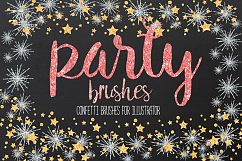 Confetti Brushes for Illustrator Product Image 1
