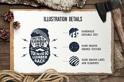Lumberjack. Vintage Badges (part 2) Product Image 2