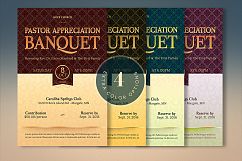 Pastor Appreciation Banquet Template Kit Product Image 12