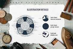 Old Sailor. Vintage Badges. Vol.1 Product Image 2