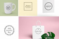 100 Typo Logos + 100 Logo Frames Product Image 10