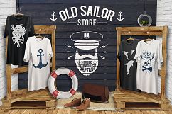 Old Sailor. Vintage Badges. Vol.1 Product Image 7