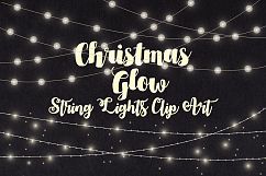 Christmas String Lights Clip Art Product Image 1