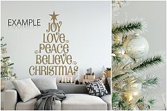 Christmas Wall Mockups Product Image 6