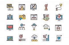 SEO and web optimization icons set Product Image 8