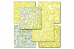 Gold and Silver Bokeh Digital Paper Product Image 2