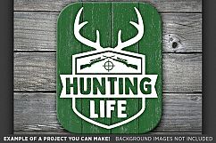 Hunting Life - Deer HUNTING SVG Files - 825 Product Image 3