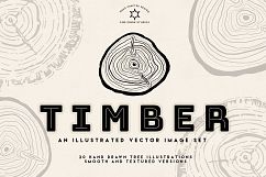 Timber -  Vector Illustration Image Set Product Image 1