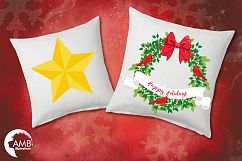 Christmas Girls, winter girls clipart, graphics, illustrations AMB-1519 Product Image 4