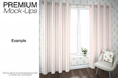 Curtains &amp; Pillow Mockup Pack Product Image 14