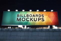 Billborad Mockups at Night Vol.1 Product Image 8