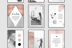 Rose Gold Pinterest Templates Product Image 4