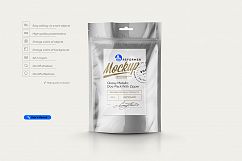 Glossy Metallic Doy-Pack With Zipper Product Image 3