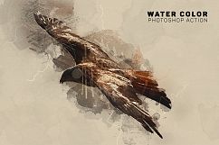 Water Color Photoshop Action Product Image 2