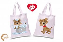 Day in a dog&#039;s life clipart, graphics, illustrations AMB-594 Product Image 5