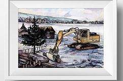 Countryside Watercolor Landscapes Product Image 11
