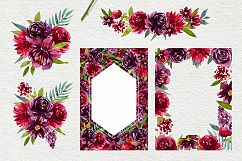 Animals and watercolor flowers Product Image 12