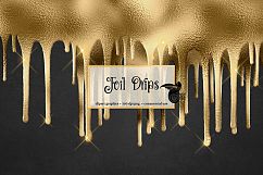 Foil Drips Overlays Product Image 1