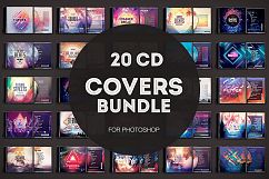 20 CD Cover Templates Bundle Product Image 1