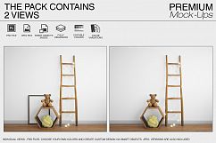 Kids Room &amp; Frame Mockup Product Image 13
