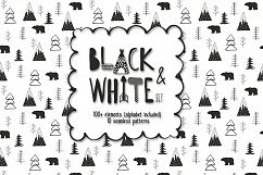Black and white set Product Image 1