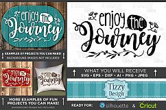 Enjoy The Journey SVG File - Glamper Svg - 771 Product Image 1