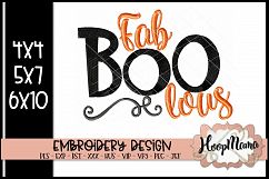 Fab Boo Lous - Halloween Embroidery Design Product Image 1