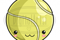 Kawaii Sports Clipart Product Image 3