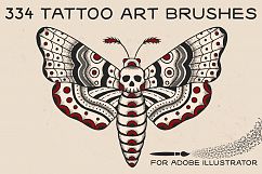 Tattoo Art Brushes for AI Product Image 1