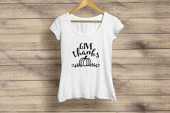 Thanksgiving Pumpkin - Give Thanks SVG Product Image 3