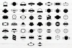 100 Badges and Frames Bundle, Labels/ Logo Kit Vector Icons. Product Image 2