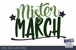 Mister March - Birthday | SVG DXF EPS PNG Product Image 2