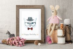 Watercolor Cats.Animal creator Product Image 14