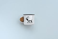 Hand drawn wild Elk Product Image 3