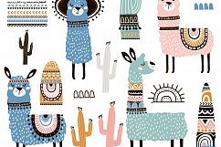 Llama cute tribal collection Product Image 7