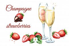 Champagne &amp; strawberries Product Image 1