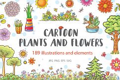 Plants and flowers bundle Product Image 1