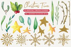 Christmas Time - Watercolor set Product Image 3