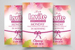 Wedding Invitation Flyer Product Image 1